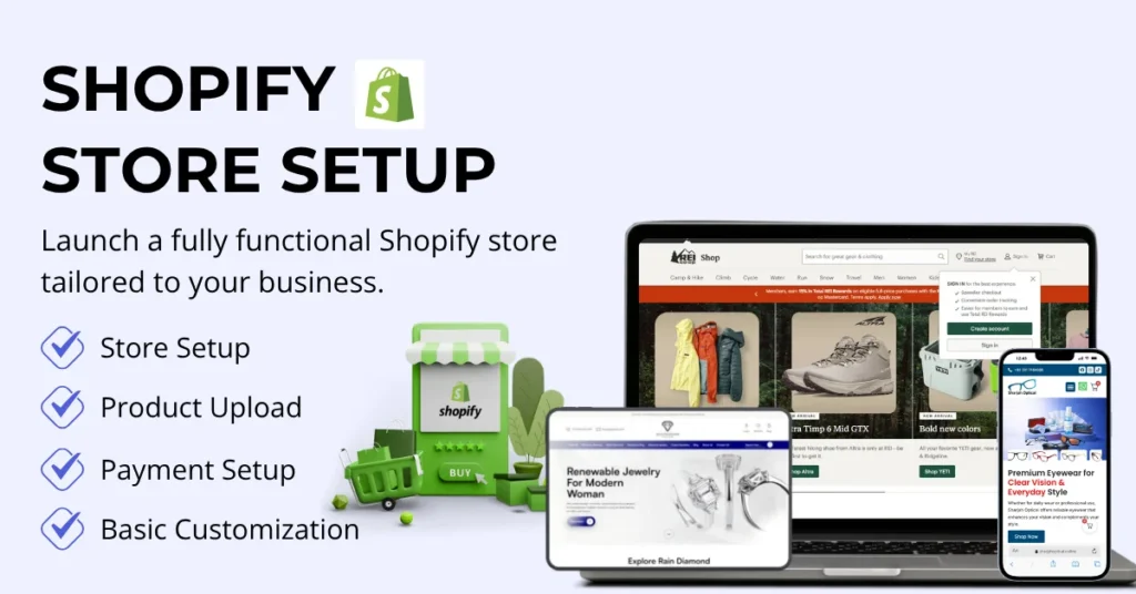 Shopify Store Setup