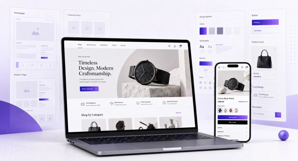 Shopify Store Design — Off Canvas