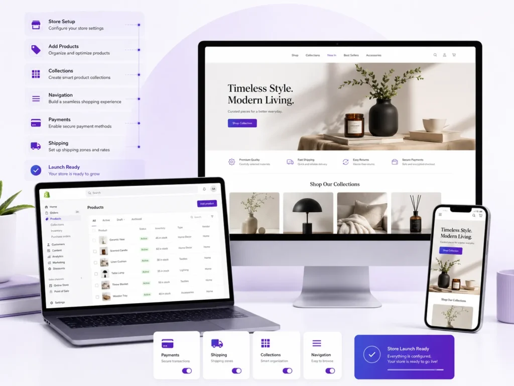 Shopify Store Setup