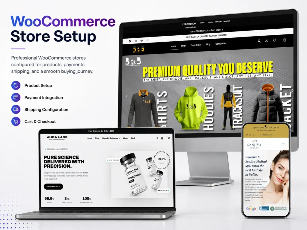 WooCommerce Store Setup